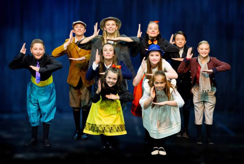 Mary Poppins   Childrens Ensemble. Photo by Fotozone Photography